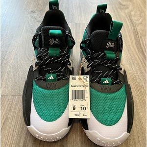 Adidas Dame Certified Sneakers. US Men 9/US Women’s 10. New with tags.